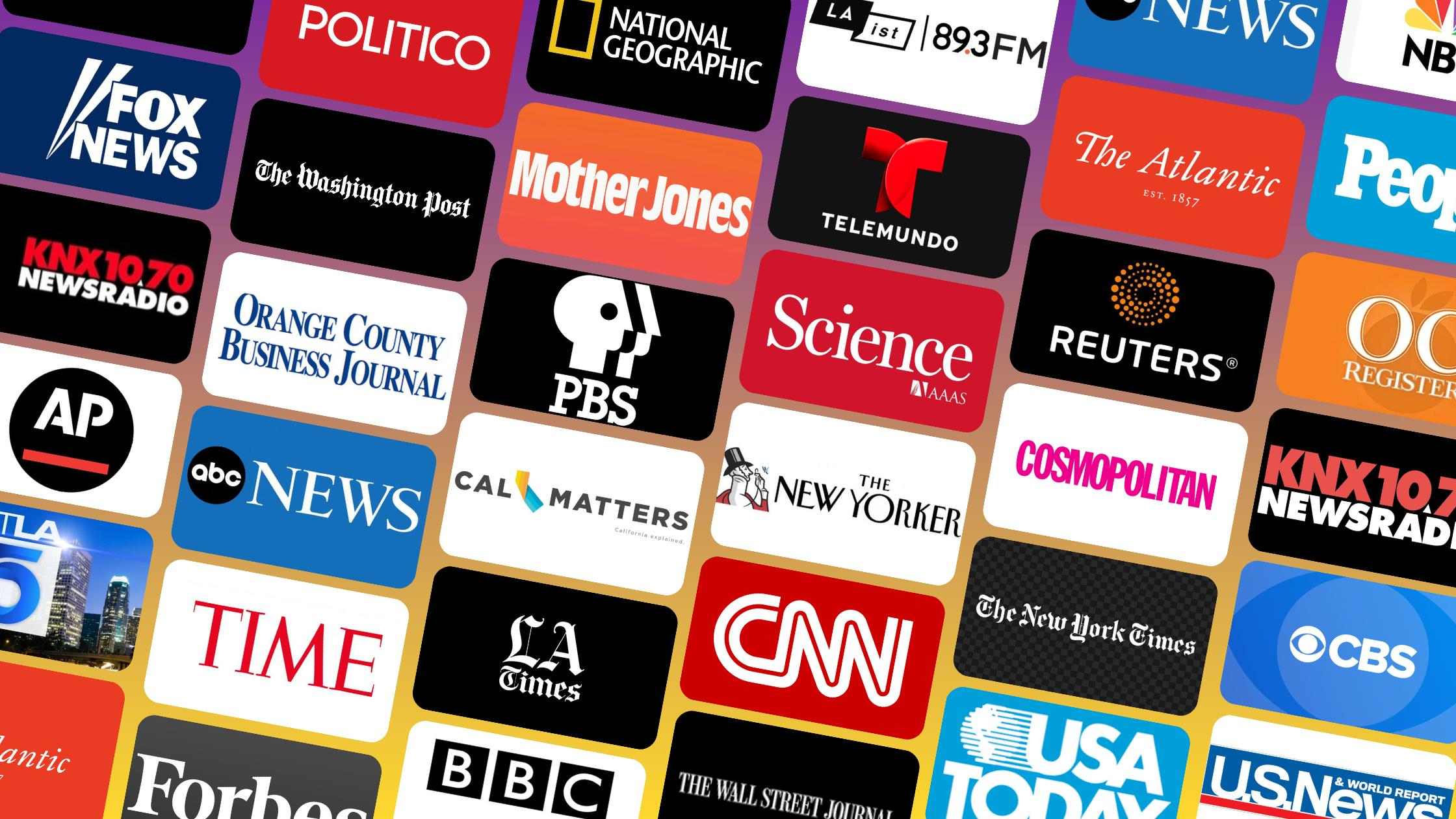 Western news and commentary monitoring example